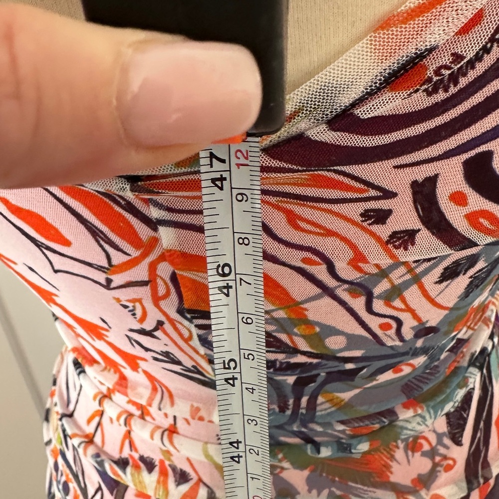 Vibrant Abstract Maxi Dress - Picture 4 of 5